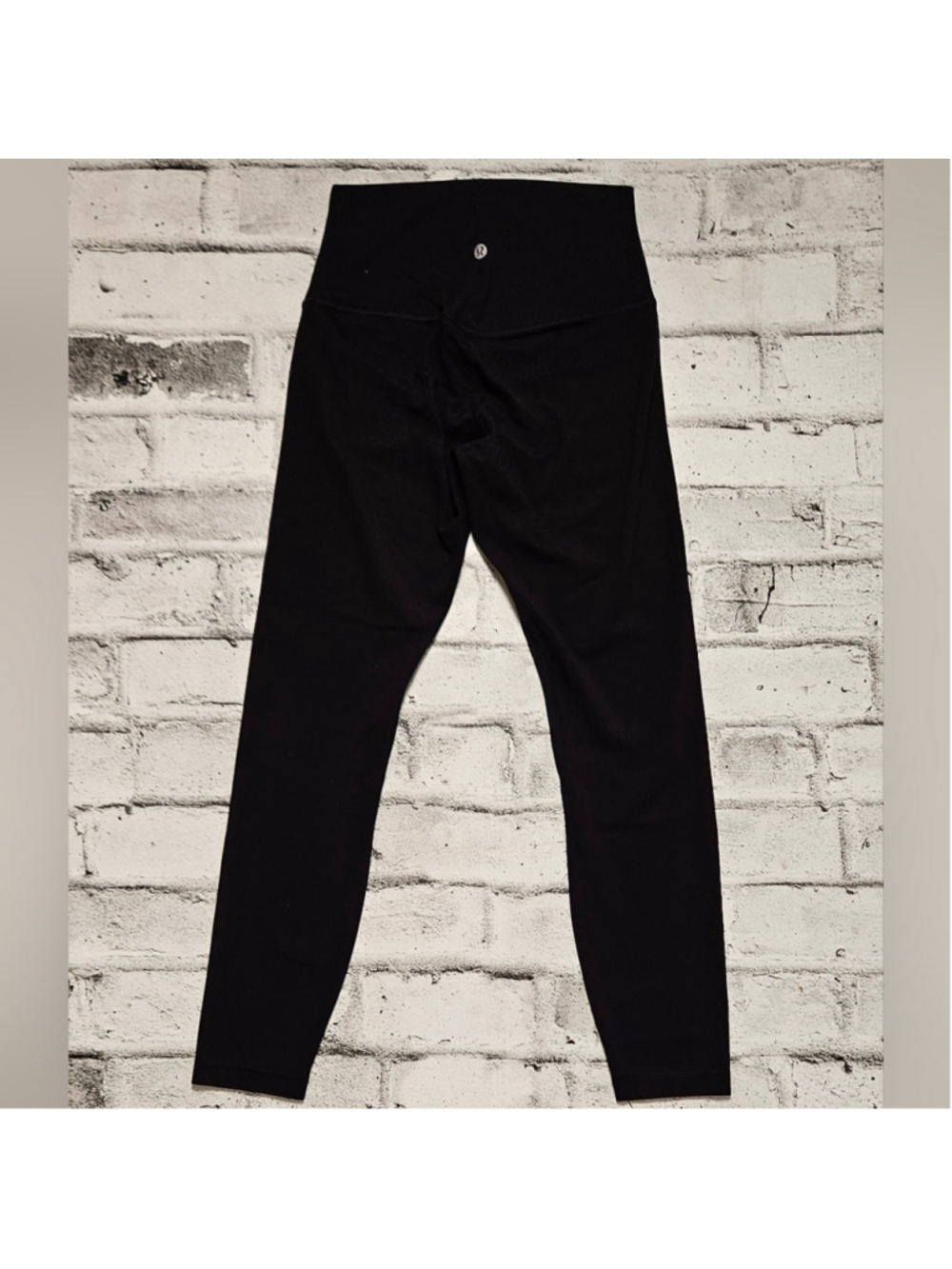 Lululemon Black High Rise 7/8 Leggings Athletic Yoga Pants Size 6